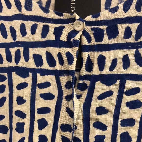 Escada Sport Santam Fantasy Printed Short-Sleeve Cardigan - Picture 4 of 9